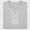 Lace Bunny Easter DTF Transfer