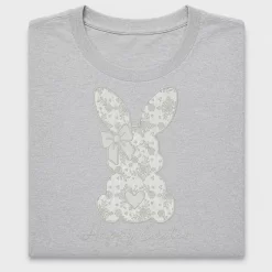 Lace Bunny Easter DTF Transfer