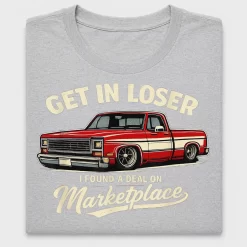 Retro Pickup Truck DTF Transfer