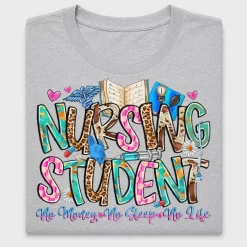 Nursing Student DTF Transfer Design