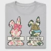 Personalized Easter Bunny DTF Transfer