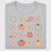 Fall Pumpkin Daisy DTF Transfer