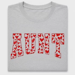 Aunt Hearts Valentine's Day DTF Transfer