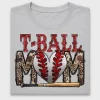 Baseball Mom Leopard DTF Transfer