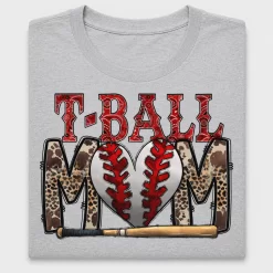 Baseball Mom Leopard DTF Transfer