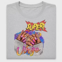Virgo Nails Zodiac DTF Transfer