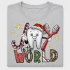 To The World Tooth DTF Transfer