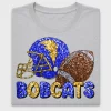 Bobcats Football DTF Transfer
