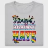 Straight Against Hate Pride DTF Transfer