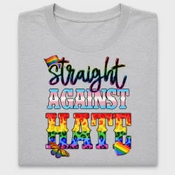 Straight Against Hate Pride DTF Transfer