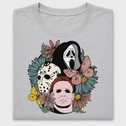 Horror Movie Characters Floral DTF Transfer