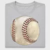Watercolor Baseball DTF Transfer