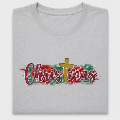 Christ Cross Christmas DTF Transfer