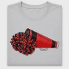 Cheerleader Megaphone DTF Transfer