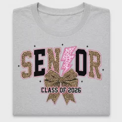 Senior 2026 Leopard Print DTF Transfer