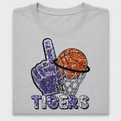 Basketball Tigers DTF Transfer