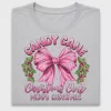 Candy Cane Christmas Club DTF Transfer