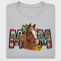 Mama Horse Leopard Boho DTF Transfer