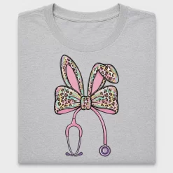 Leopard Bunny Nurse DTF Transfer