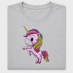 Cute Unicorn DTF Transfer