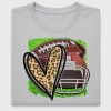 Leopard Football Love DTF Transfer