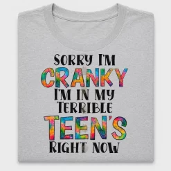 Colorful Terrible Teens DTF Transfer