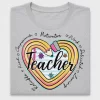 Teacher Pencil Heart DTF Transfer