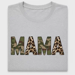 Mama Army Camo Cheetah DTF Transfer