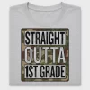 Straight Outta 1st Grade Camo DTF Transfer