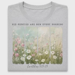 Boho Wildflower Scripture DTF Transfer