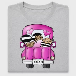 Valentine Truck XOXO DTF Transfer