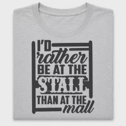 I'd Rather Be at the Stall DTF Transfer
