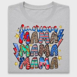 American Mama Fourth of July DTF Transfer