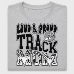 Loud & Proud Track Mom DTF Transfer