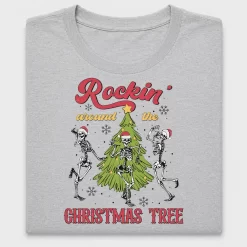 Rockin Around The Christmas Tree DTF Transfer