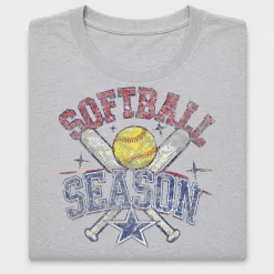 Retro Softball Season DTF Transfer