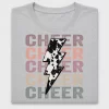 Cheer Lightning Bolt DTF Transfer
