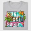 Beach Vibes Sun Salt Sand DTF Transfer