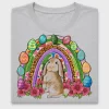 Easter Bunny Rainbow Eggs DTF Transfer