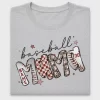 Baseball Mom DTF Transfer Design
