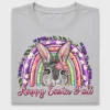 Easter Bunny Rainbow DTF Transfer