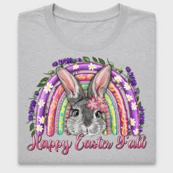 Easter Bunny Rainbow DTF Transfer