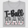T-Ball Dad Camo DTF Transfer