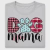 Dog Mama Plaid DTF Transfer