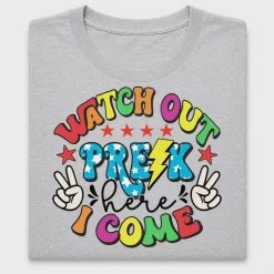 Watch Out Pre-K DTF Transfer