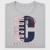 Distressed Baseball Monogram DTF Transfer