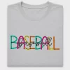 Colorful Baseball Mom DTF Transfer