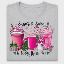 Sugar and Spice Christmas DTF Transfer