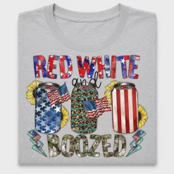 Red White and Boozed DTF Transfer