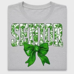 Senior Bow Floral DTF Transfer